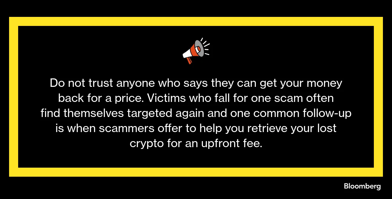 How to Spot and Avoid a Crypto Scam - Bloomberg