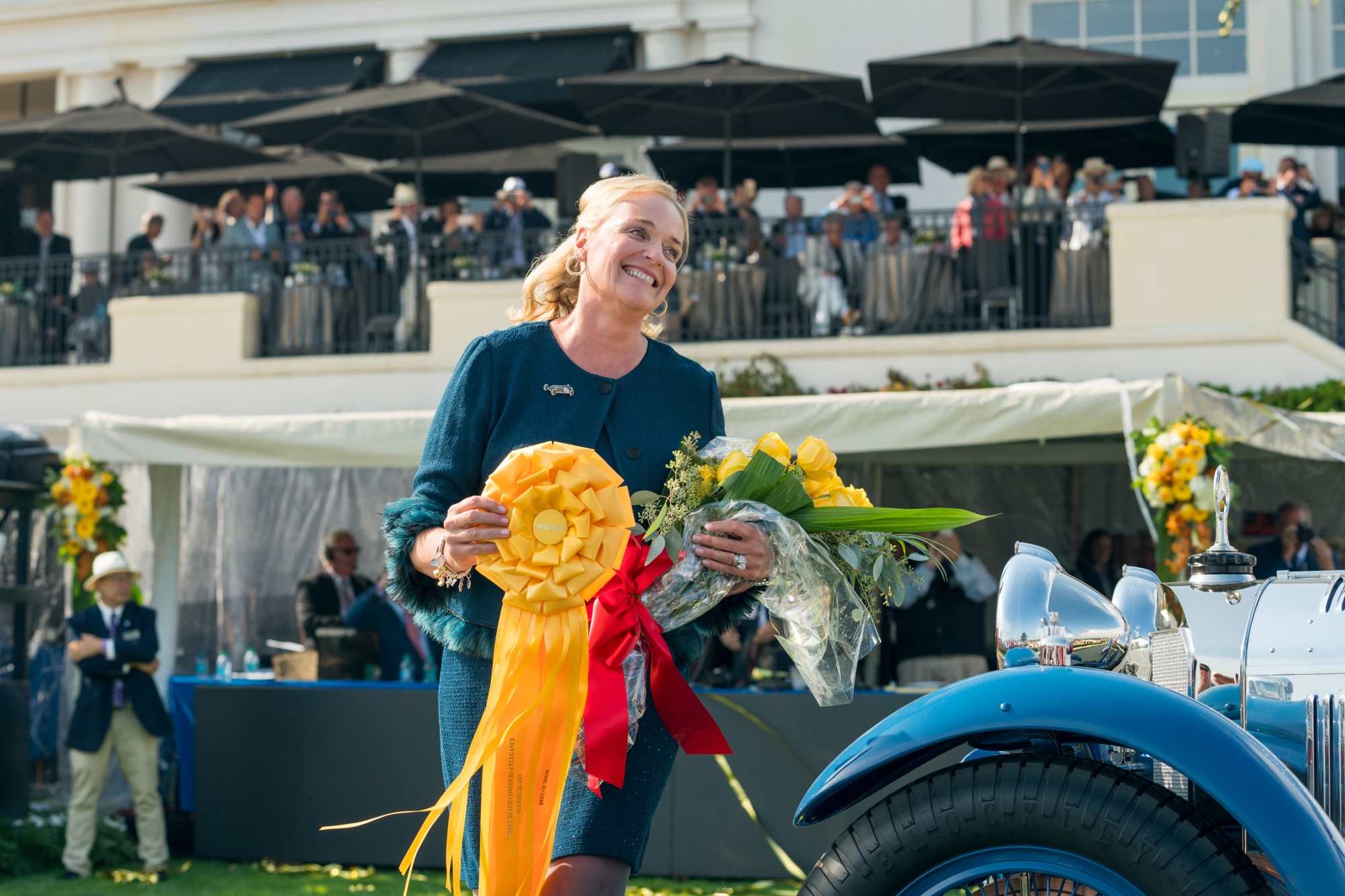 Button handing out awards in 2017. Source: Kimball Studios/Pebble Beach Concours d’Elegance