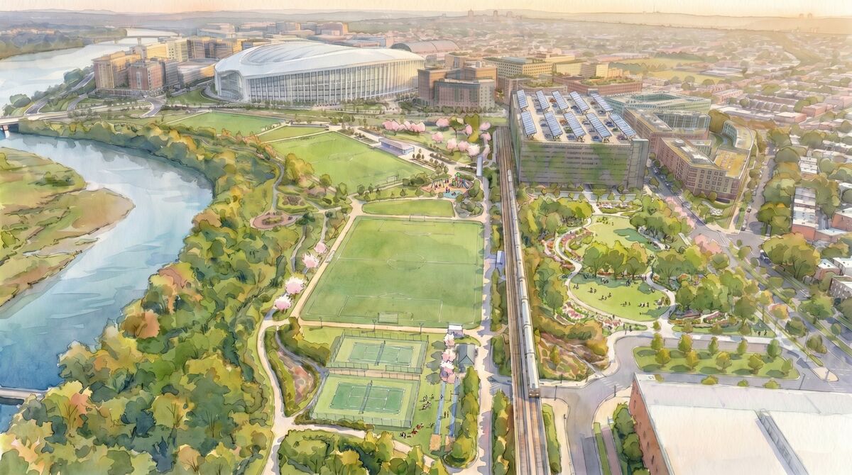 Commanders’ New NFL Stadium Prompts DC to Weigh Muni-Bond Sale