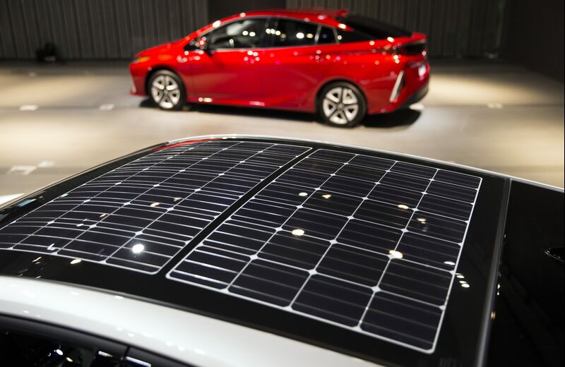 Panasonic вироблятиме сонячні панелі для автомобілів