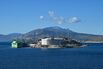 An LNG terminal near Athens, Greece.