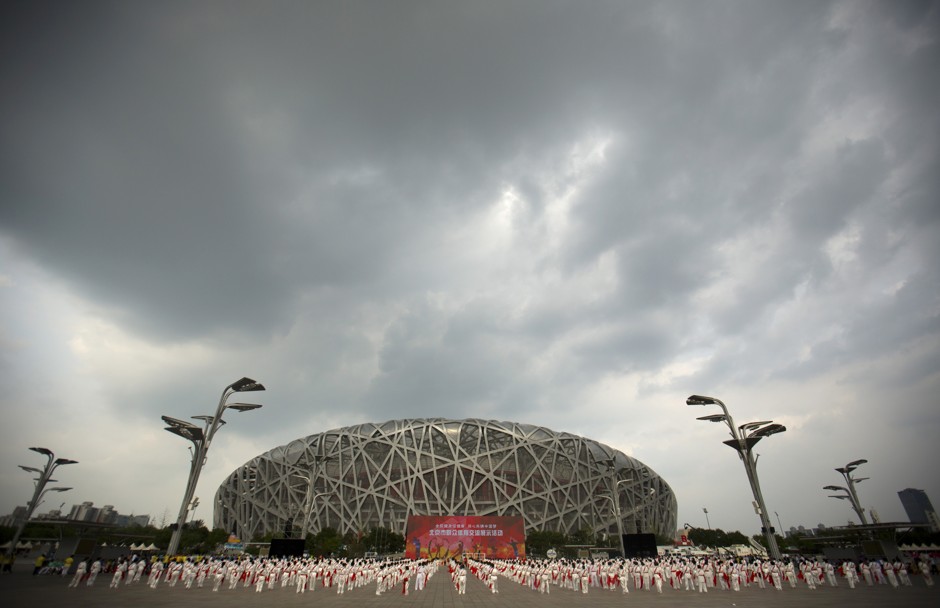China greets the news that Beijing will host the 2022 Winter Olympics.