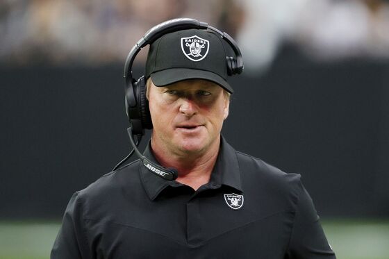 Ex-Raiders Coach Gruden Sues NFL Alleging Bid to Destroy Him