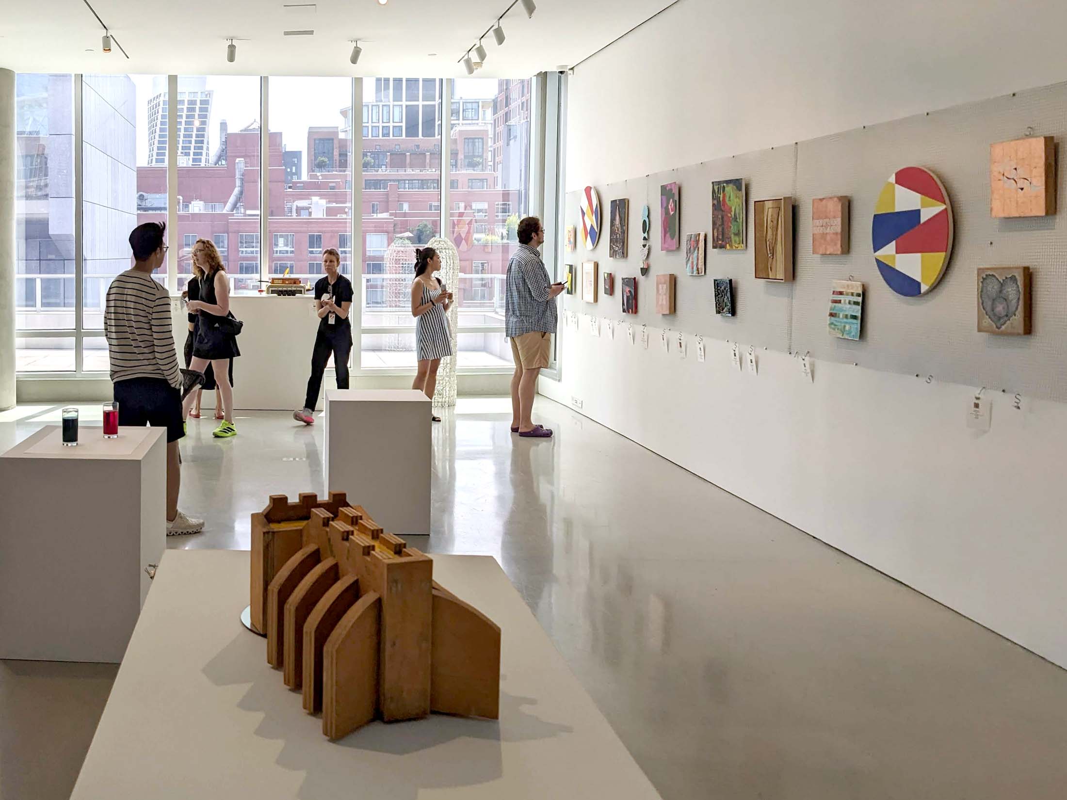 The second Zero Art Fair, held at FLAG Art Foundation in Manhattan.