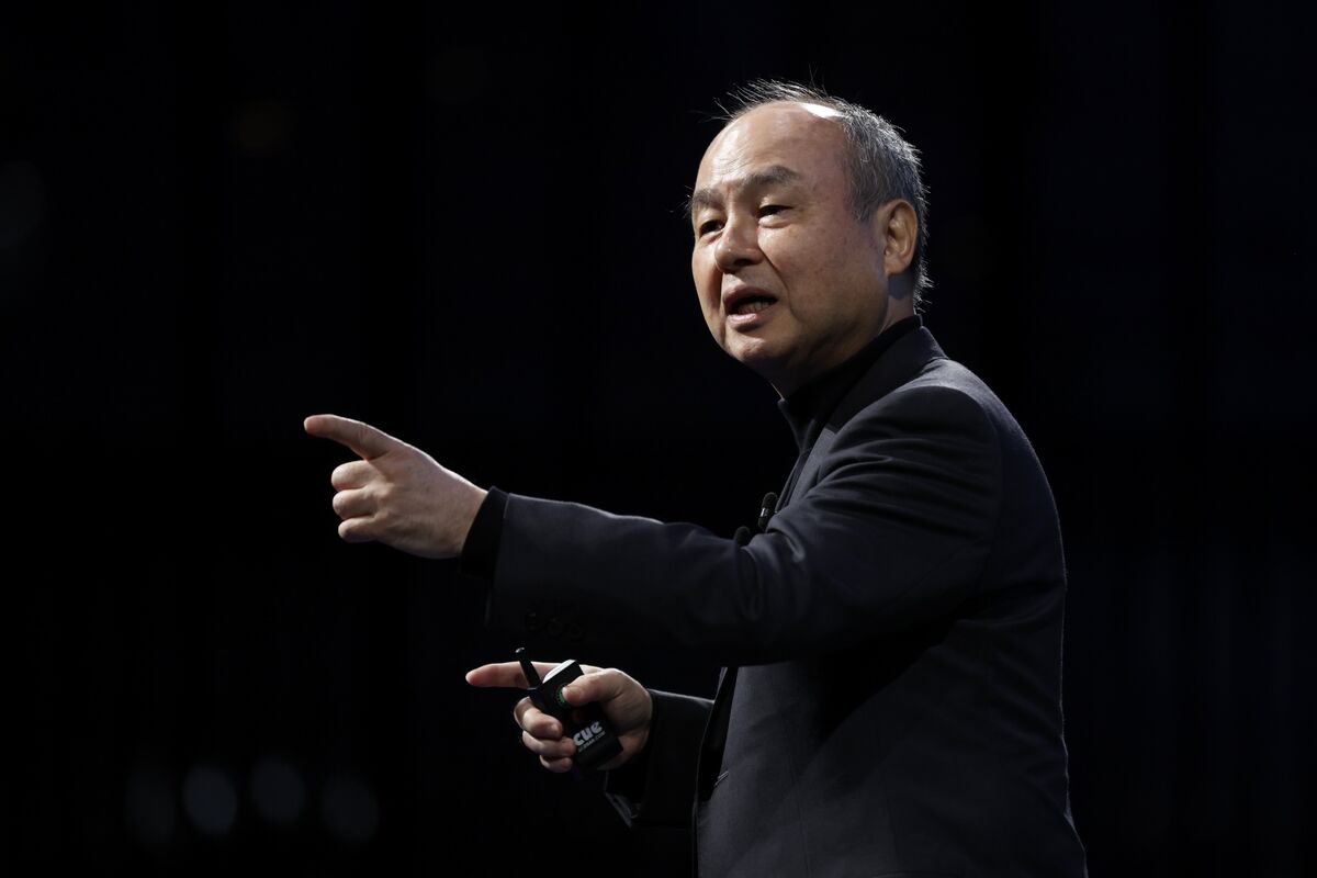 
                            Son Cuts SoftBank Shares Pledged to Lenders by $2.1 Billion