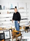 Schrager photographed at his office in Manhattan
