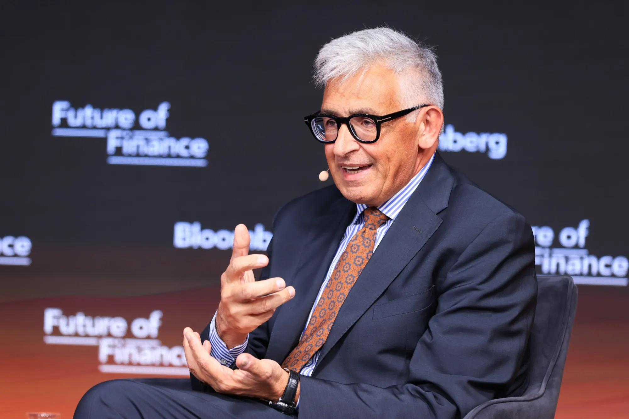 Piero Cipollone in Frankfurt, on Sept. 23.