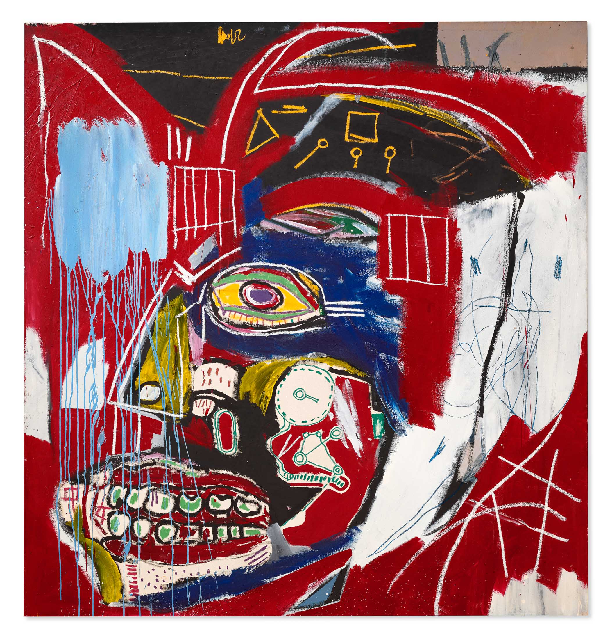 Raffinere Summen ventil Billionaires Pump Up Basquiat With $93.1 Million Christie's Sale - Bloomberg