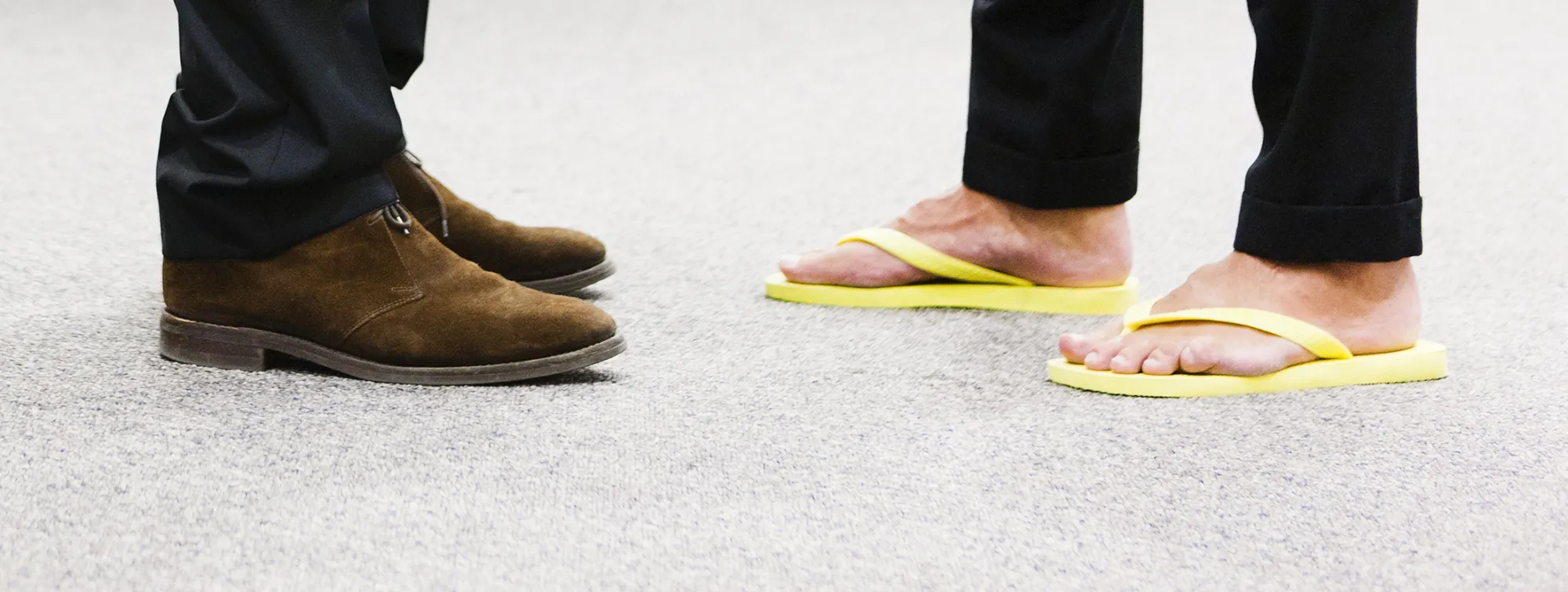 Actually Men Can Wear Sandals at the Office Bloomberg