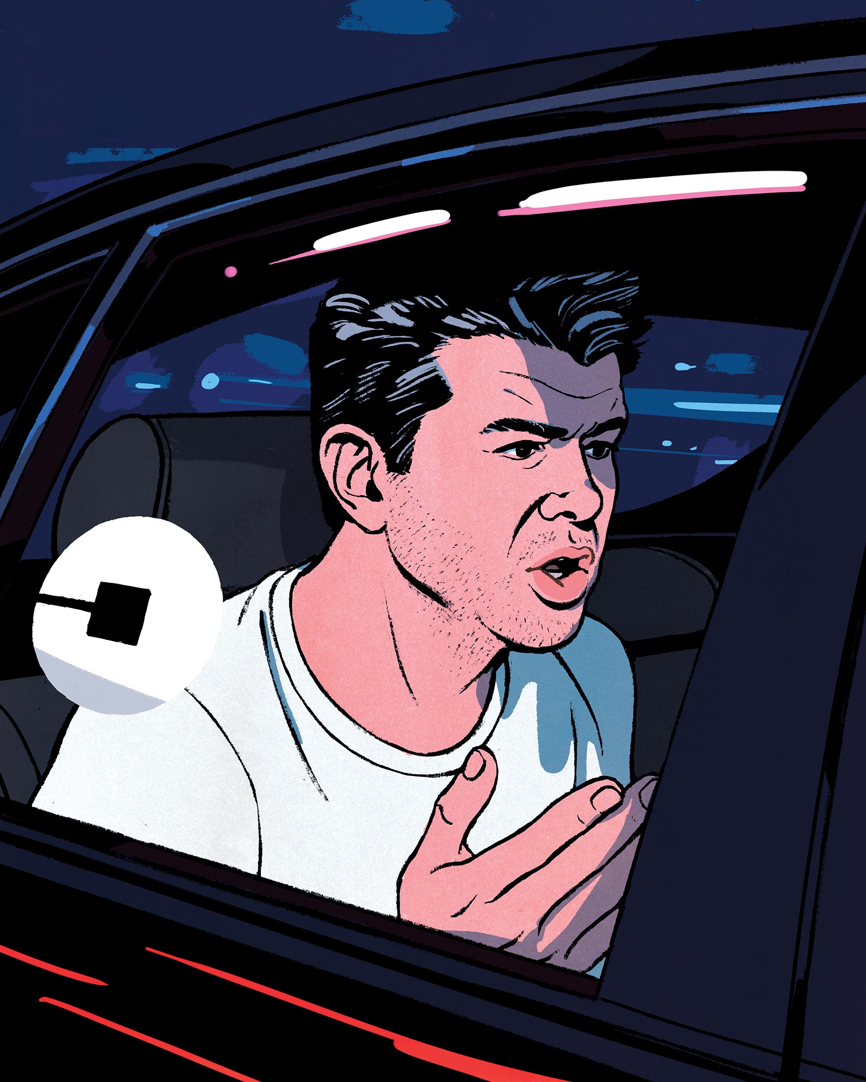 The Fall of Travis Kalanick Was a Lot Weirder and Darker Than You Thought -  Bloomberg