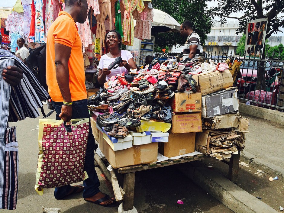 If you take a sound walk in one of Ghana's busiest hubs, you can get a sense of the &quot;street hustle.&quot; 