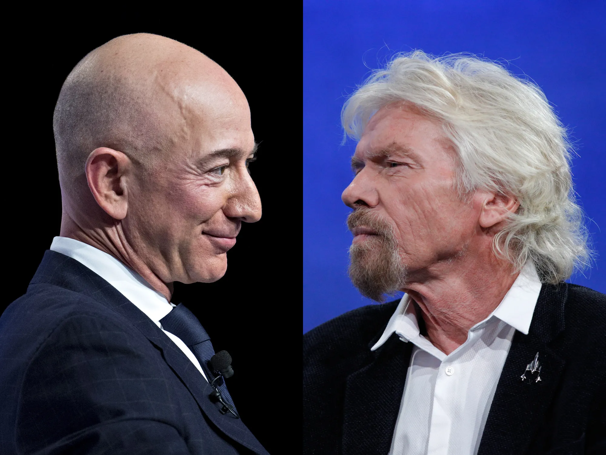 Will Jeff Bezos or Richard Branson win the billionaire space race?