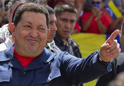 Venezuelan President Hugo Chavez