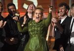 Adele, winner of Album of the Year for '25.’