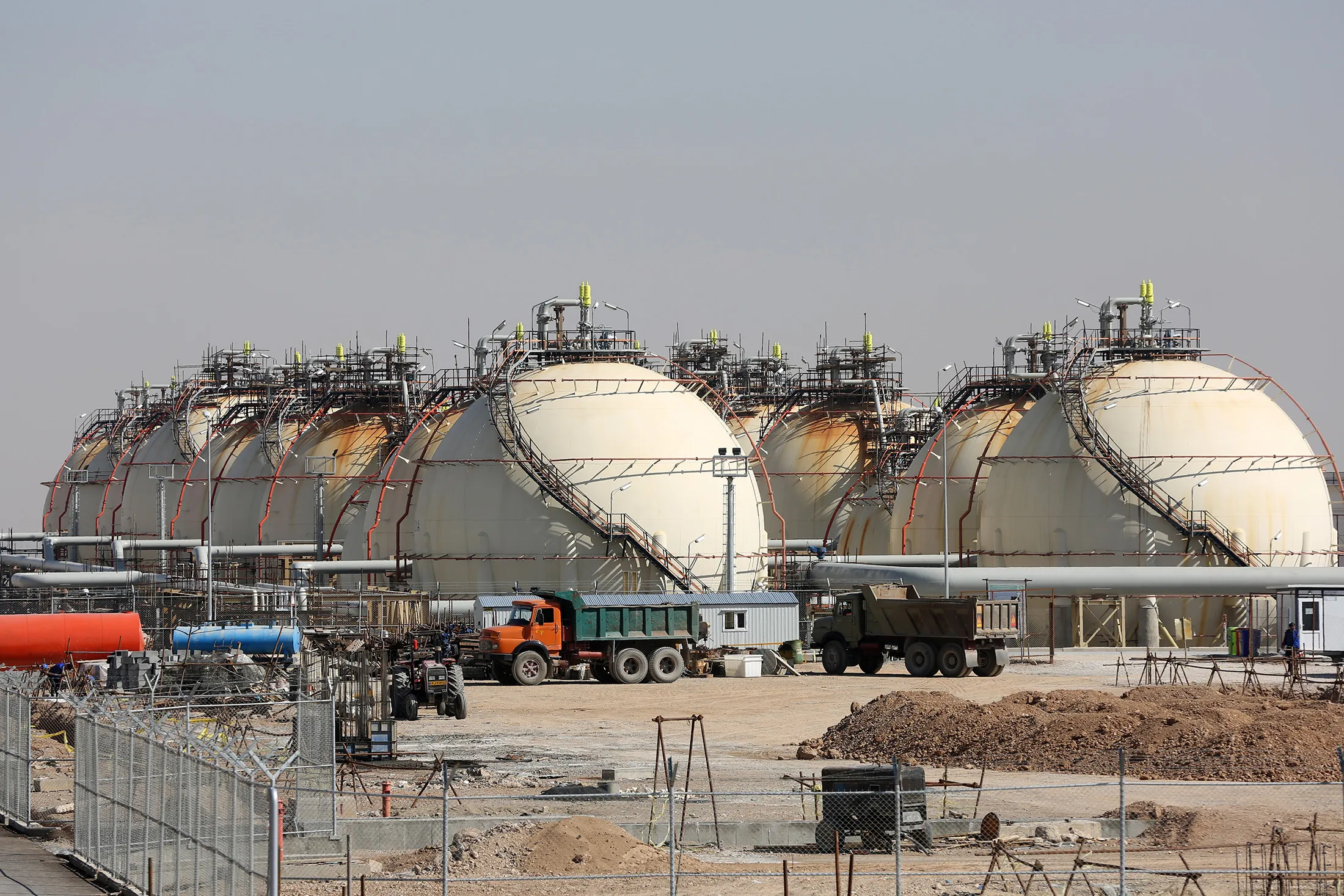 The Isfahan Refinery&nbsp;in Isfahan, Iran.