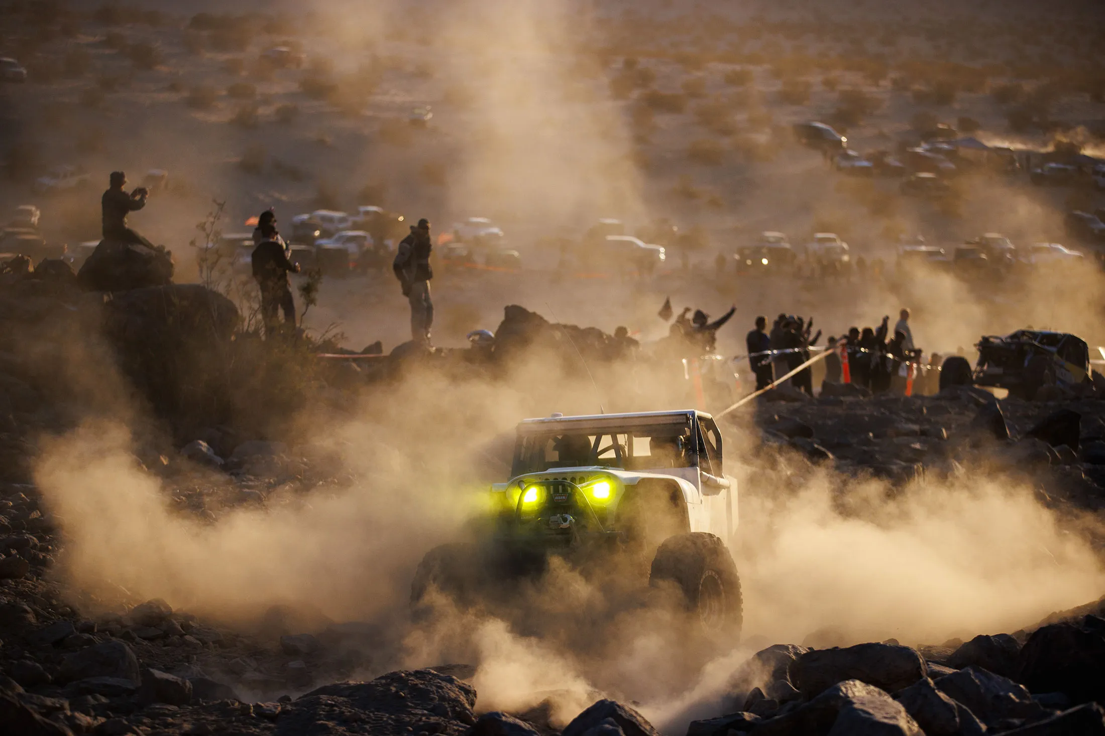 This year, more than 520 teams accepted the King of the Hammers challenge. Only a small proportion managed to complete&nbsp;the course.&nbsp;