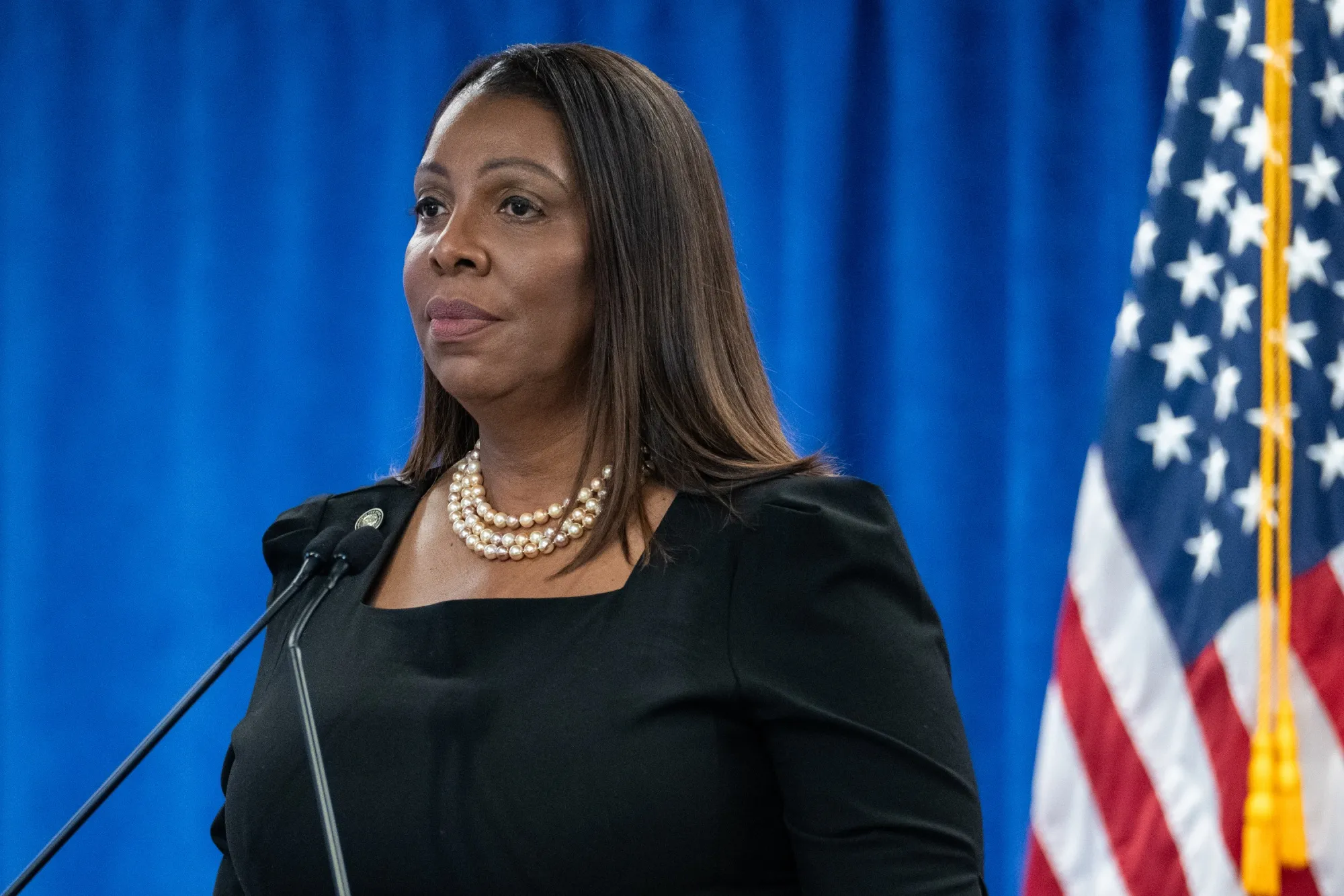 DOJ Opens Investigation Into New York AG Letitia James Over Trump Lawsuit -  Bloomberg