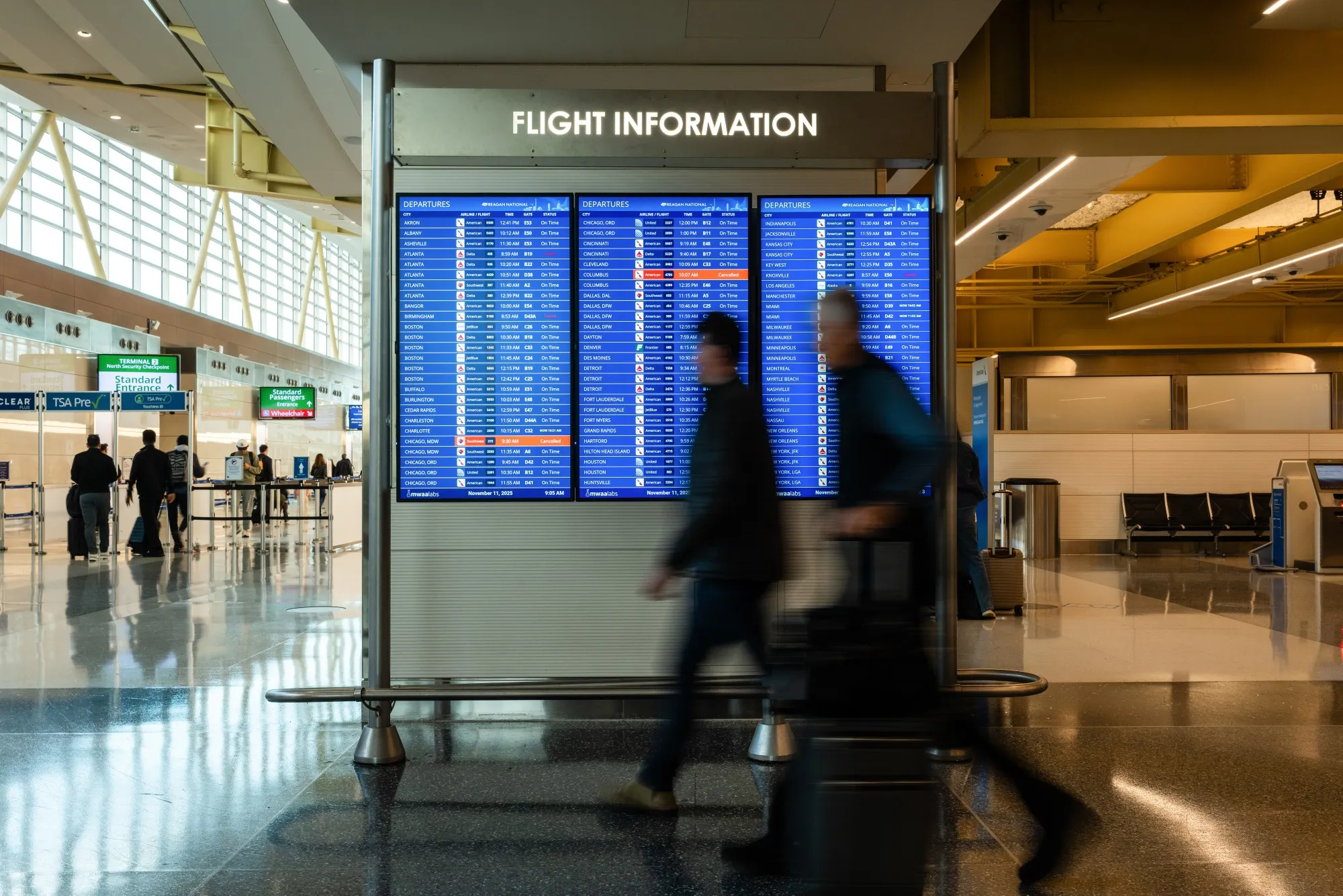 Havoc plaguing the US travel industry continued Tuesday, even as lawmakers moved closer toward ending the government shutdown. Airline executives questioned the Trump administration over its&nbsp;justifications for unprecedented flight cuts.