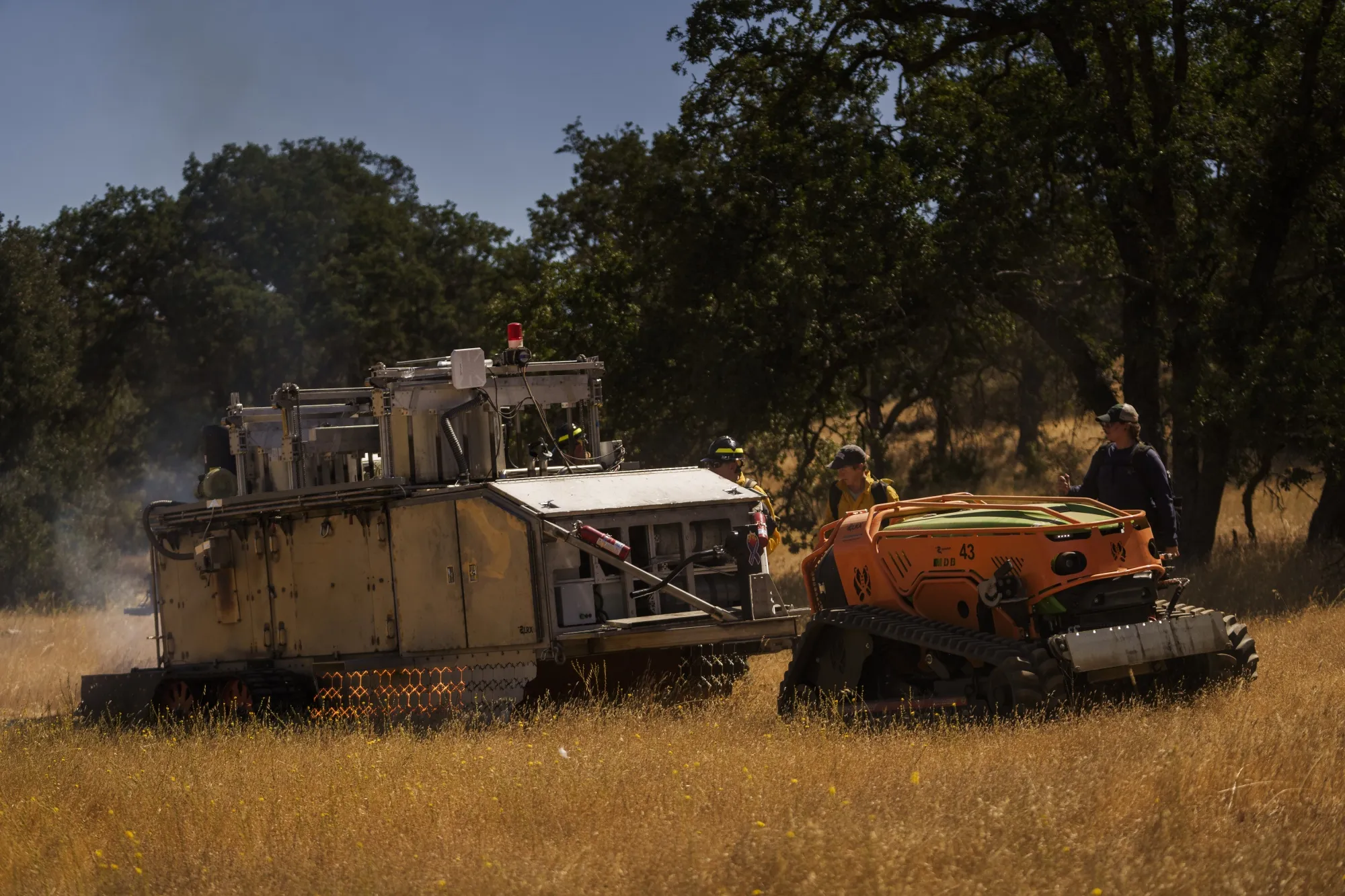California Is Turning to Robots for Wildfire Prevention - Bloomberg