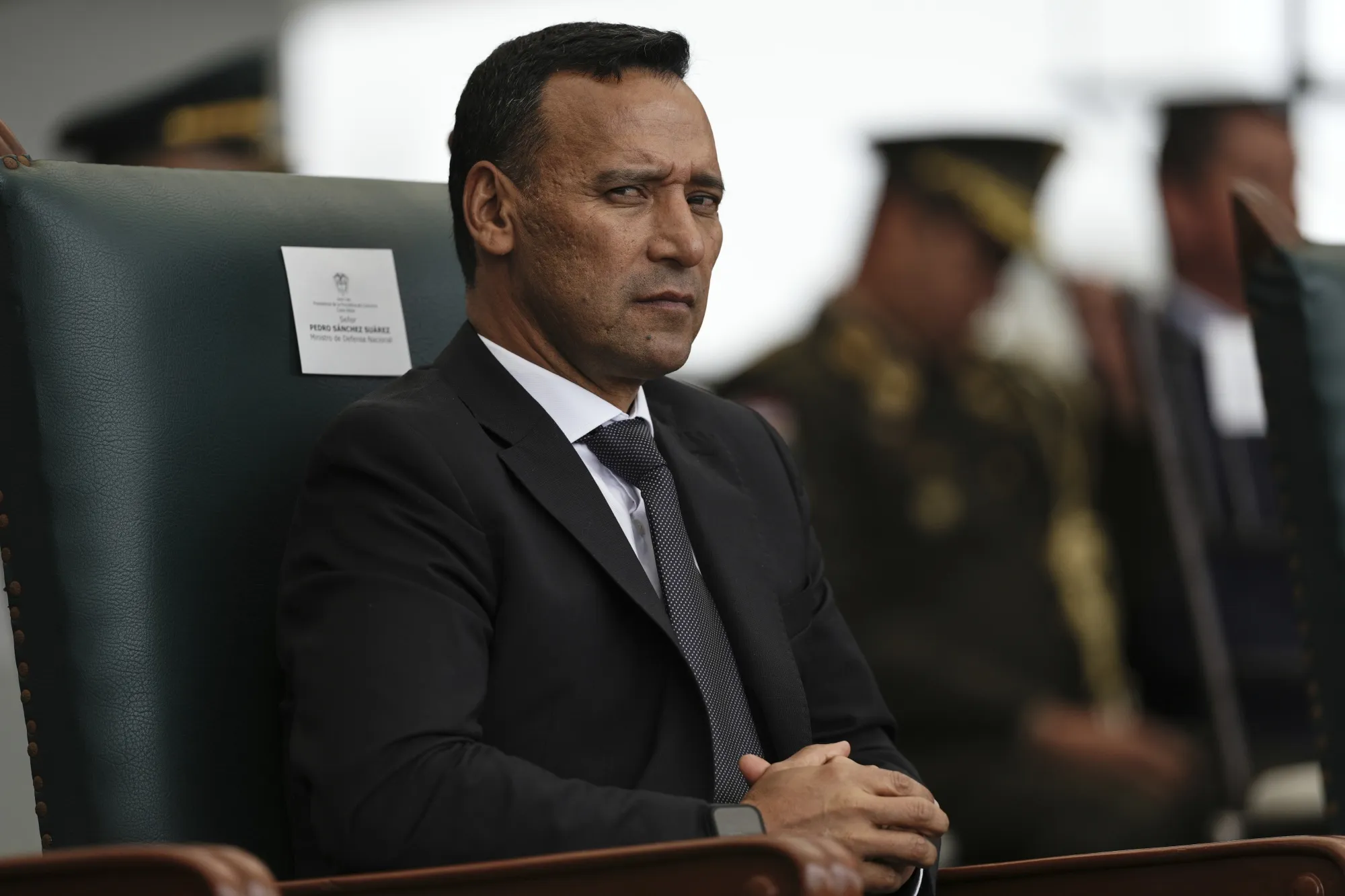 Defense Minister Pedro Sanchez