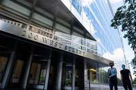 Goldman Sachs Headquarters Ahead Of Earnings Figures