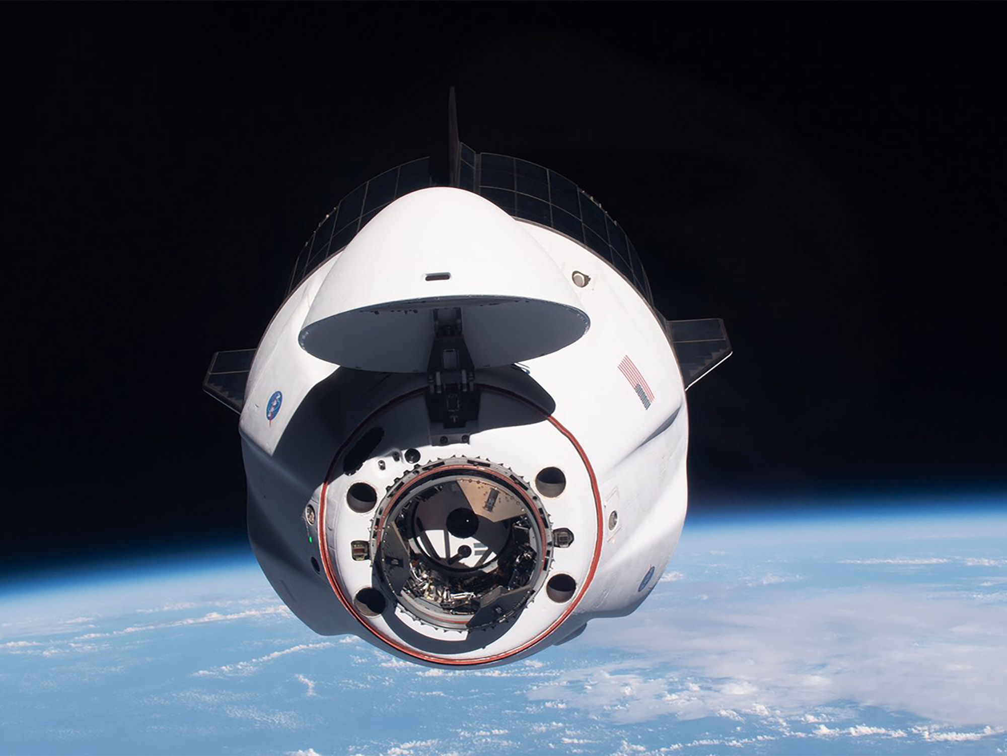 High Wind Delays Return of SpaceX Crew After Six Months in Space ...