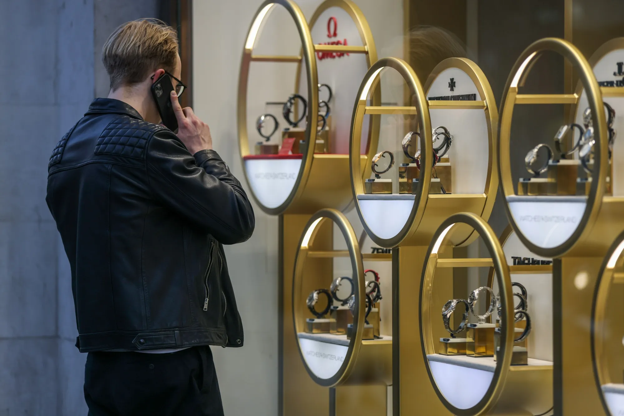 A Watches of Switzerland store on Regent Street in central London.