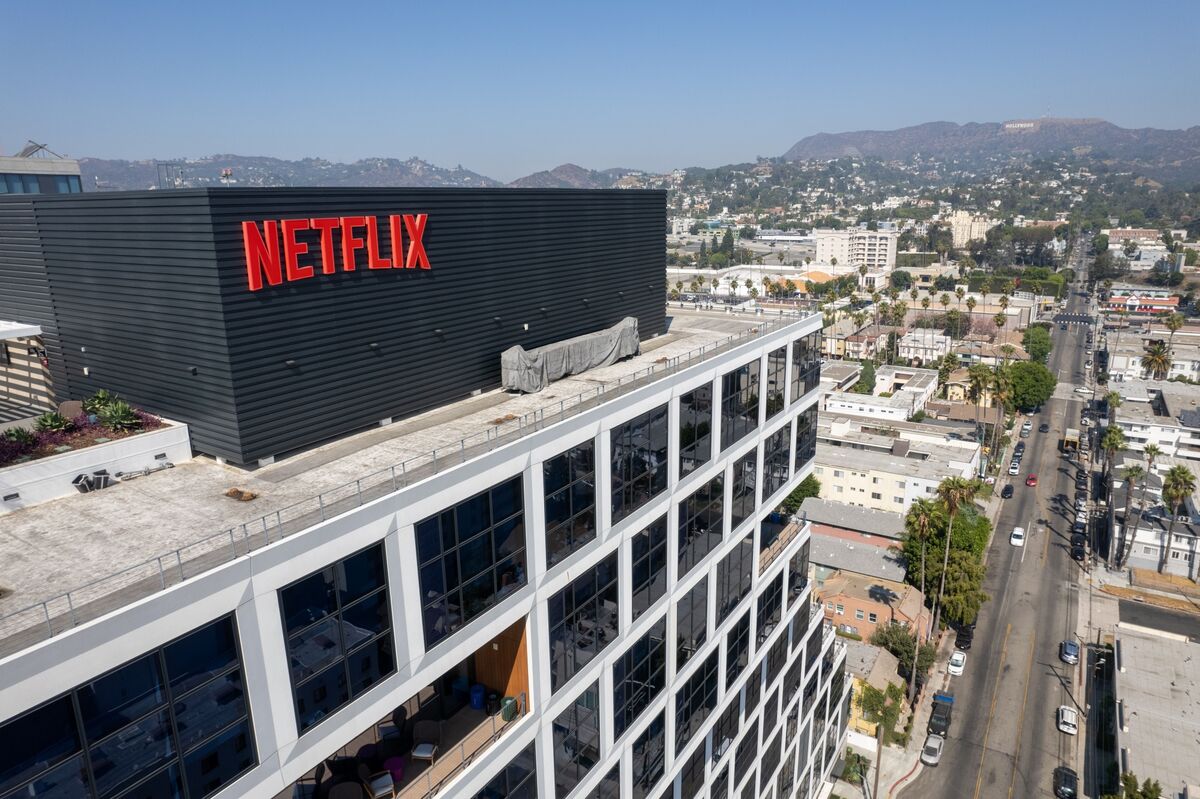 Netflix reports Q1 revenue up 16% YoY to $12.3B, vs. $12.2B est., net income of $5.28B, and forecasts Q2 EPS below estimates; NFLX drops 8%+ after hours (Lucas Shaw/Bloomberg)