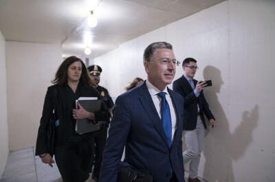 Former Special Envoy To Ukraine Kurt Volker Appears Before House Panels 