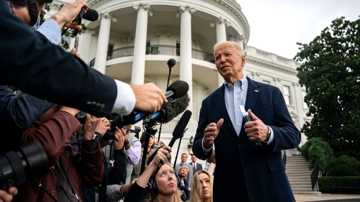 Biden Discusses Possible Israeli Response to Iran Missile Strike