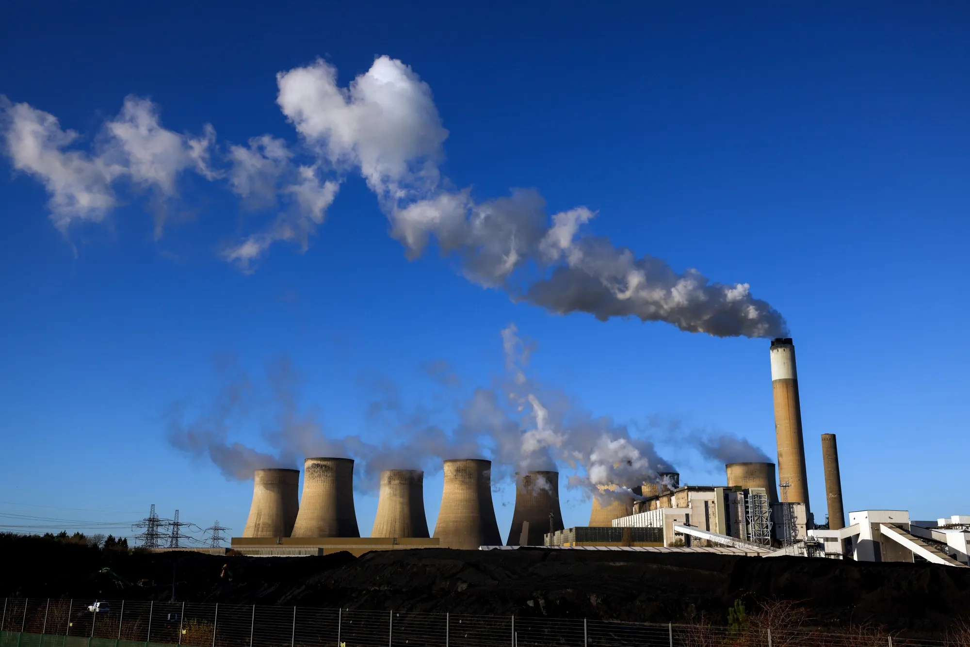 Uniper SE's coal-fired power station in Ratcliffe-on-Soar, U.K.