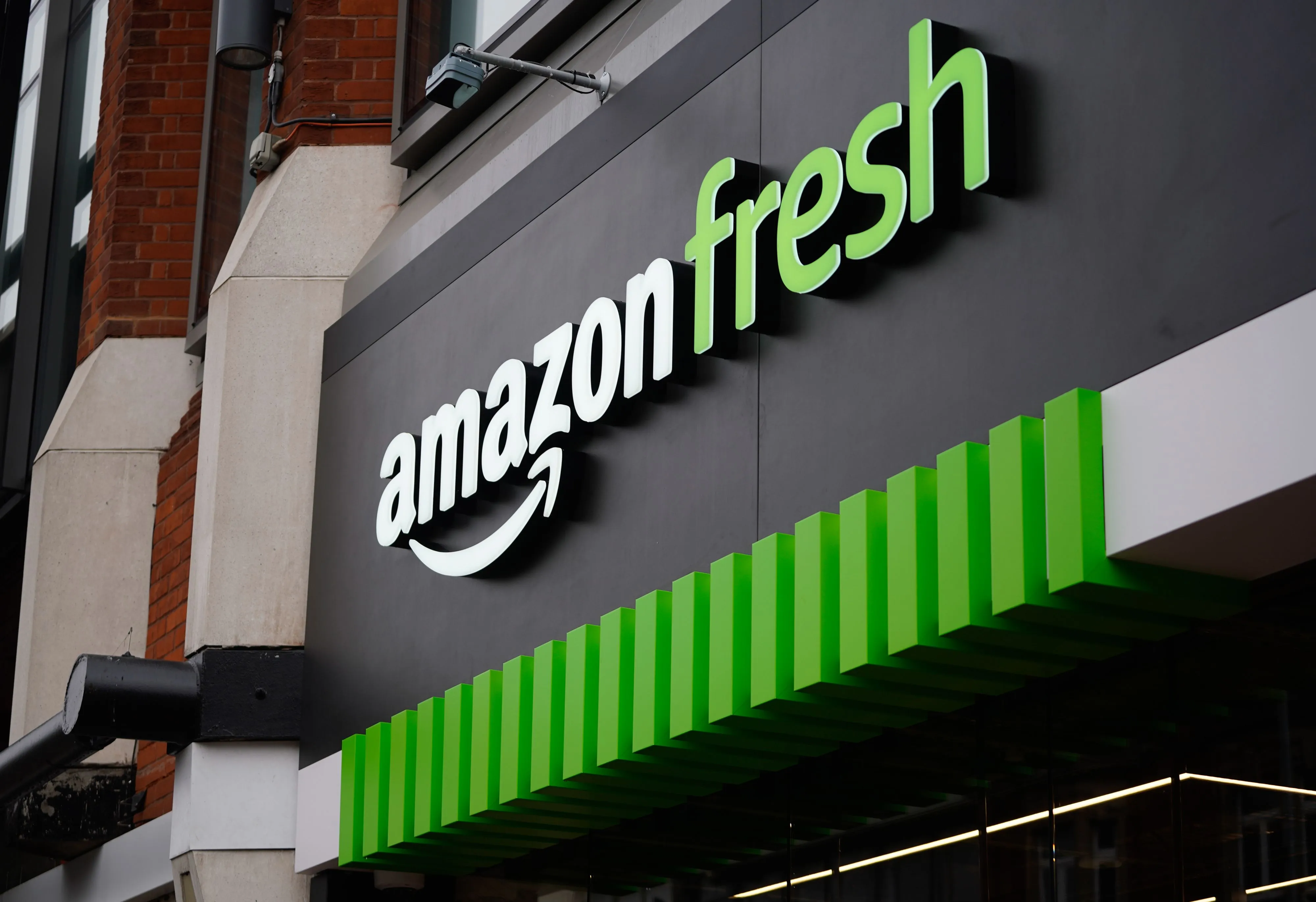 An Amazon Fresh store.