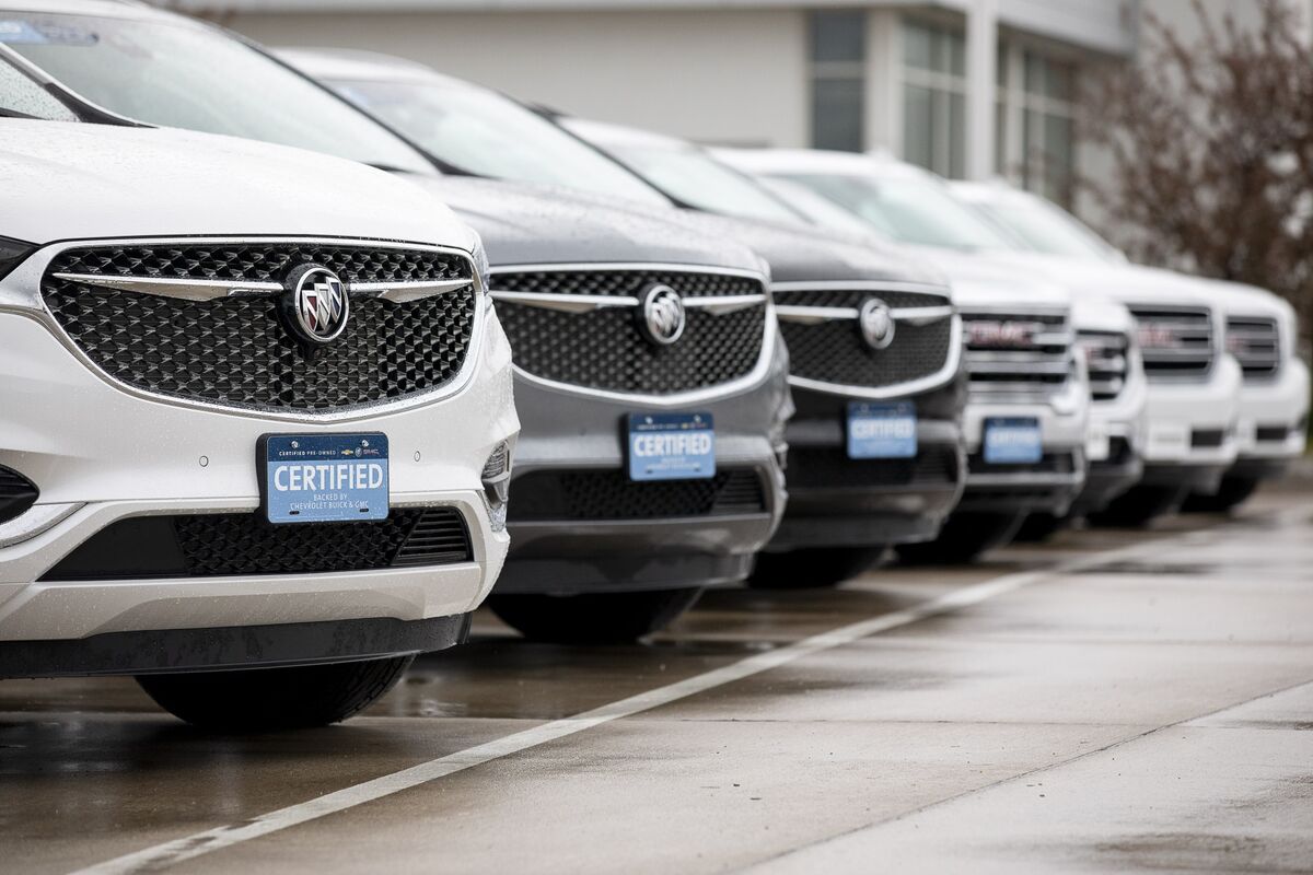 GM Grabs 2 Billion Windfall as UsedCar Prices Hit Record Highs Bloomberg