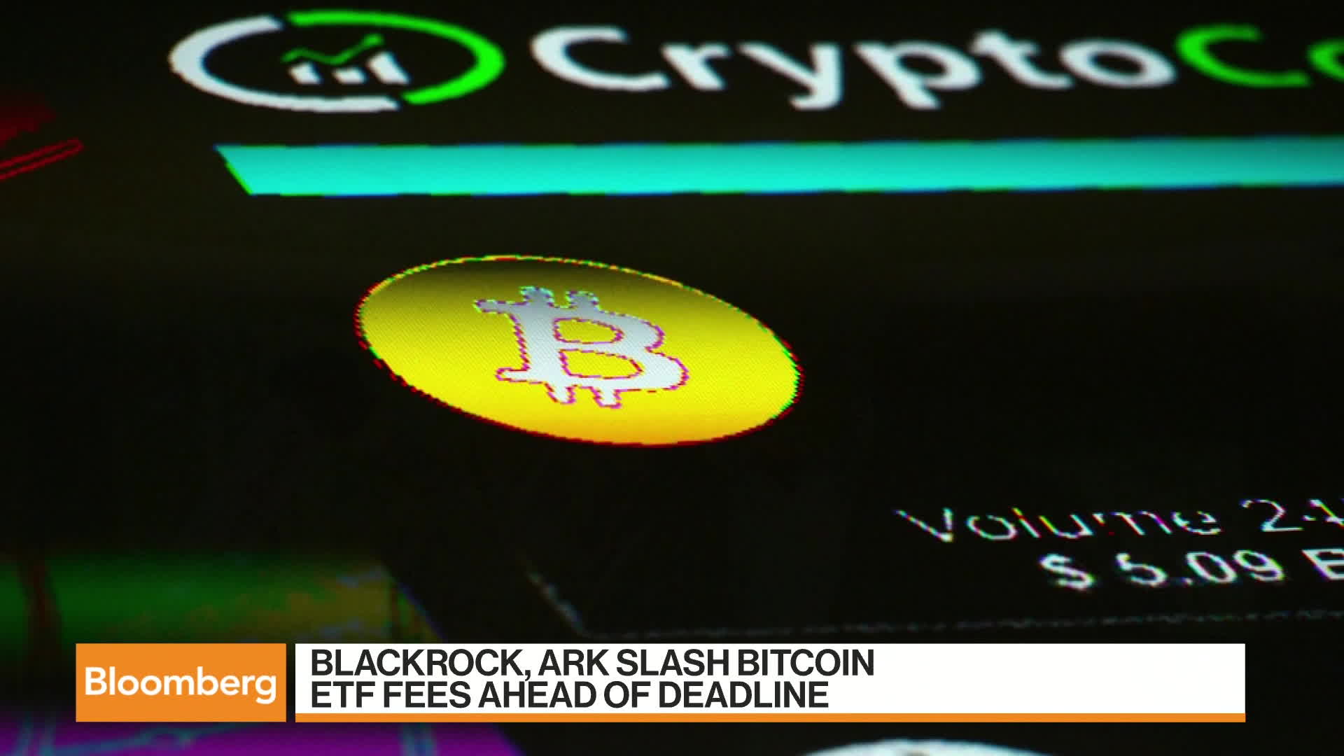 Watch BlackRock, ARK Cut Fees on Bitcoin ETF Approval Hopes - Bloomberg