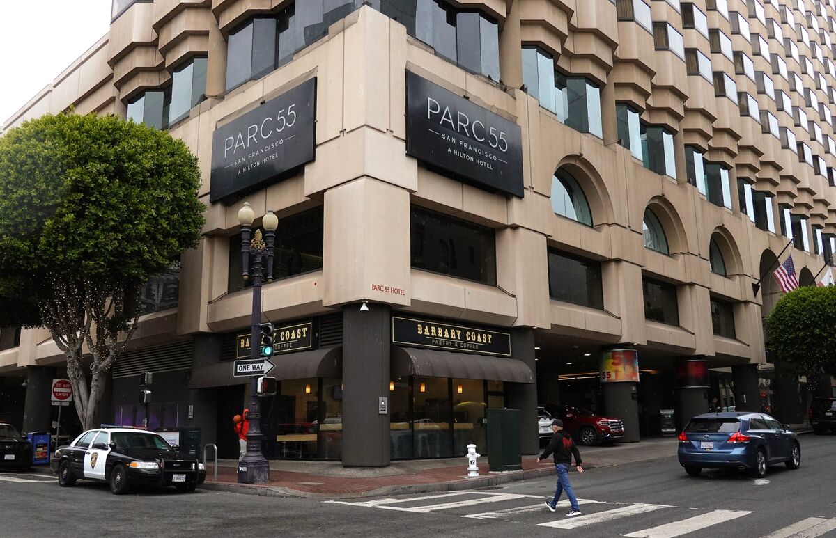 bloomberg.com - Patrick Clark - San Francisco Hotels That Echoed City's Decline Sell for 75% Off