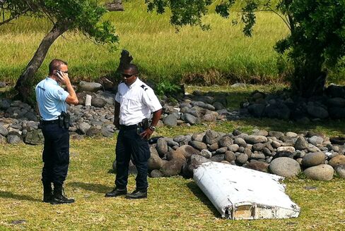 Debris Washed Up On Reunion Island