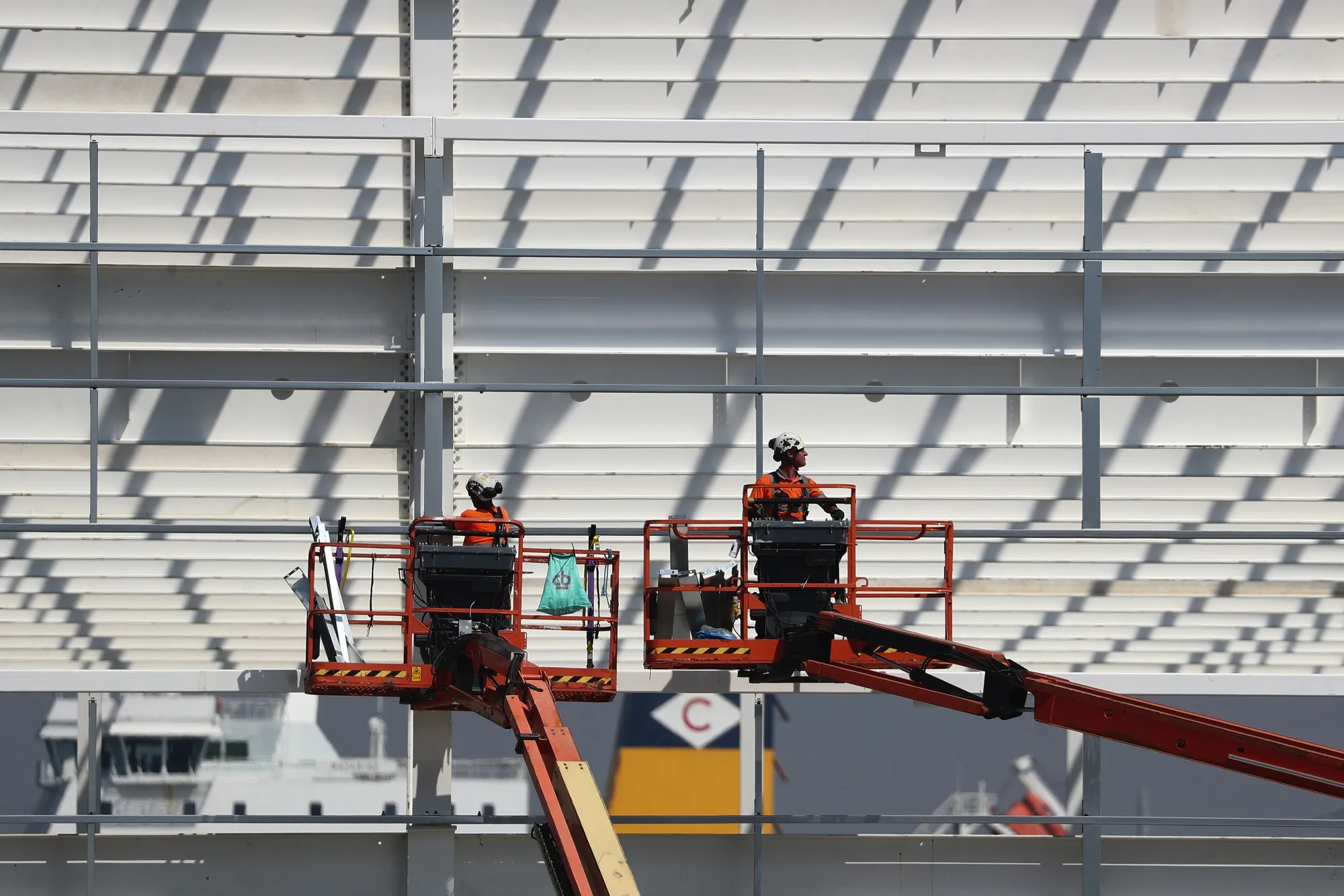 A Tritax Big Box REIT Plc warehouse under construction.