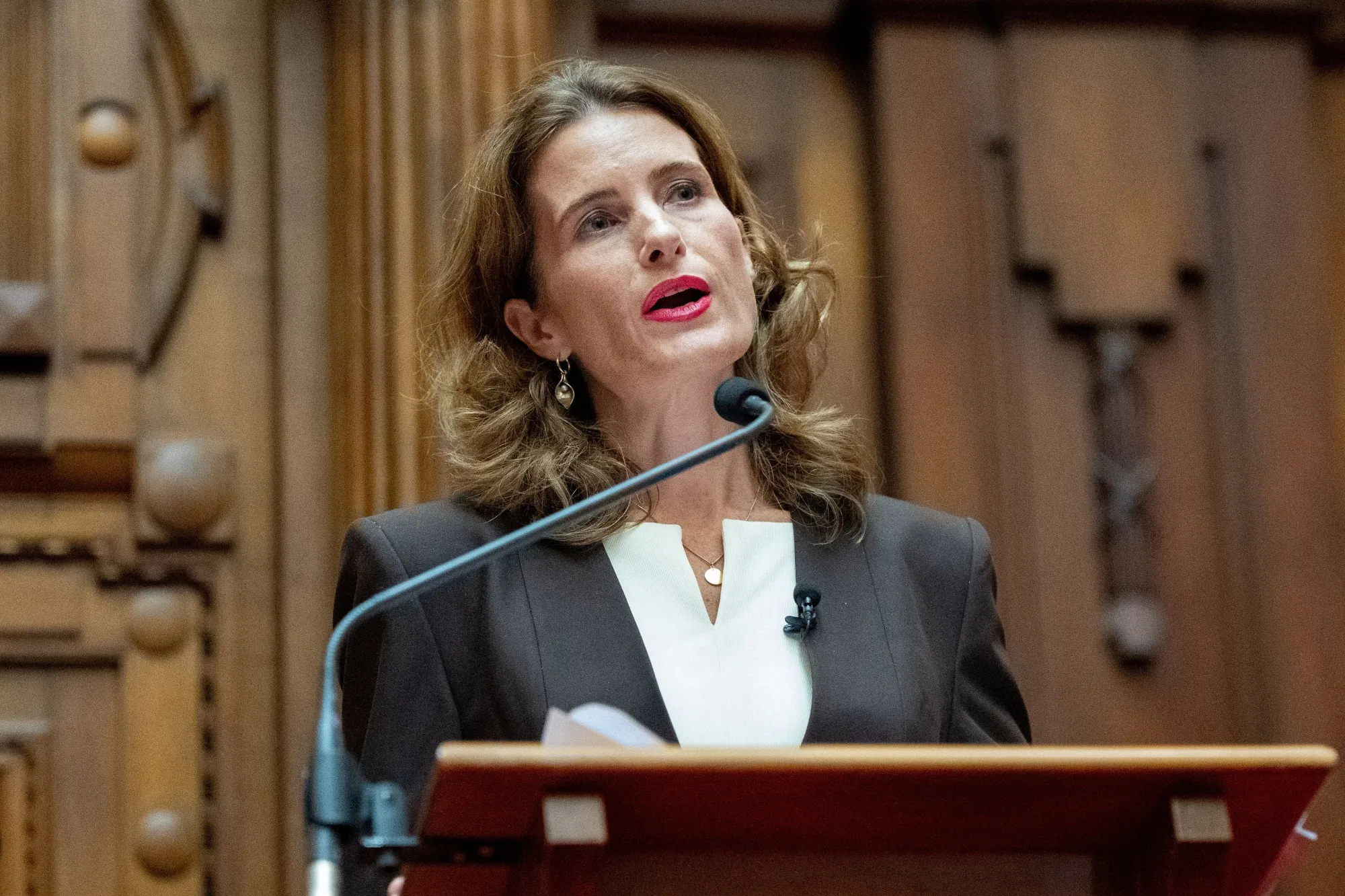 Finance Minister Nicola Willis