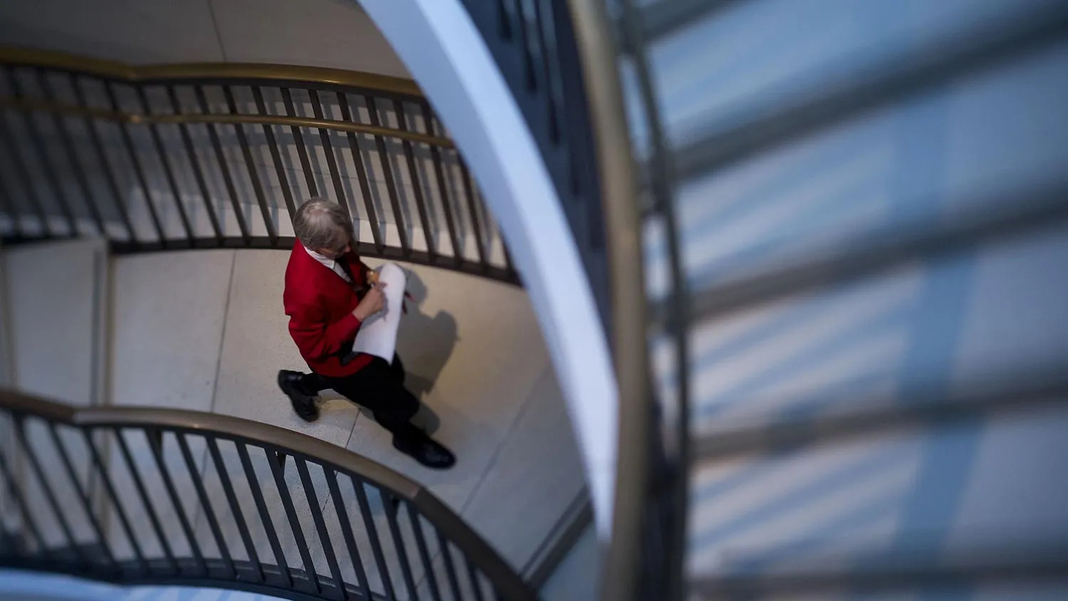 : Restoration continues on the US Capitol as Congress returns to work, November 12, 2014 in Washington, DC.

