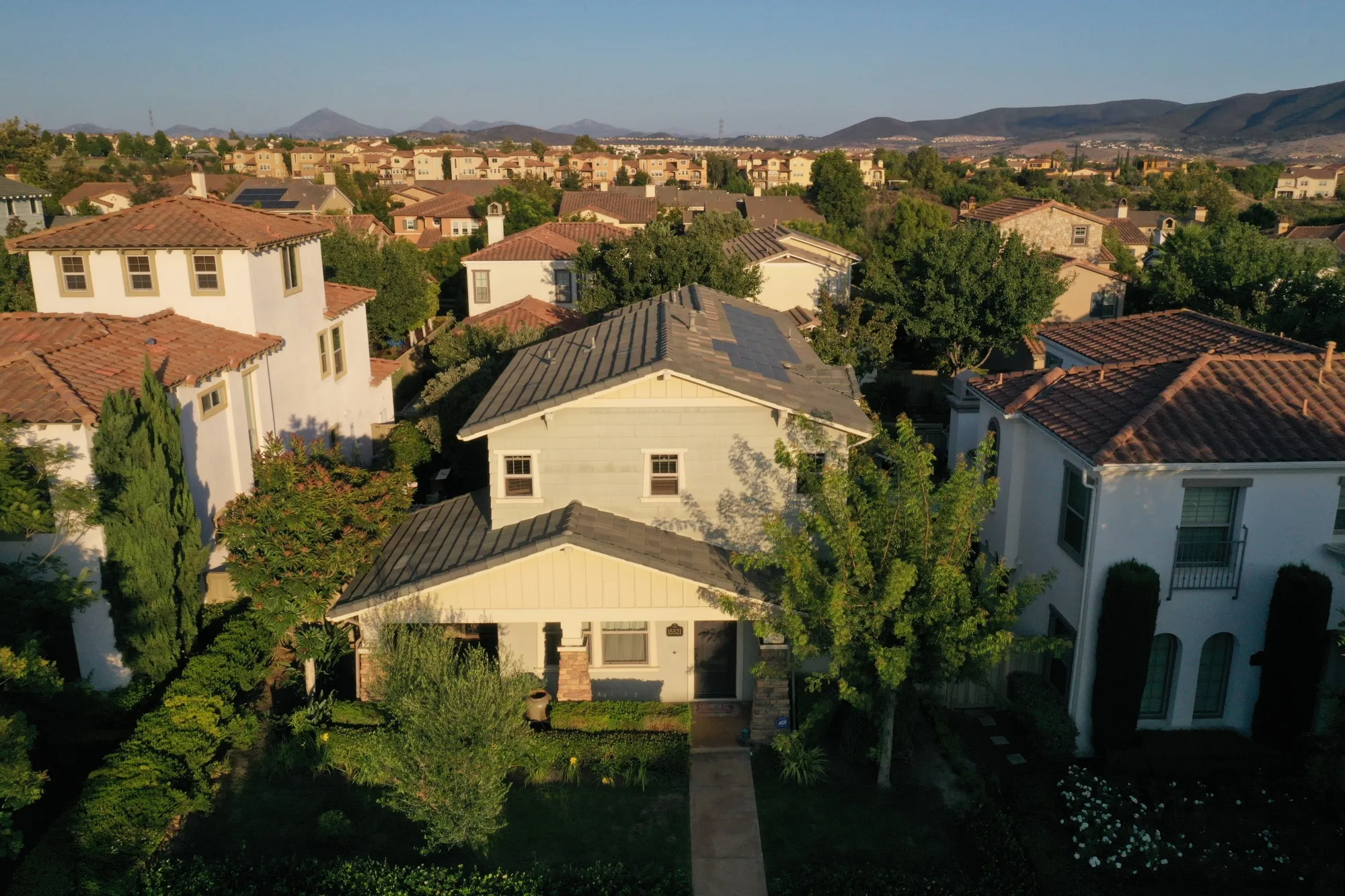 Single-family homes&nbsp;at&nbsp;a Lennar Corp. development in San Diego, California.