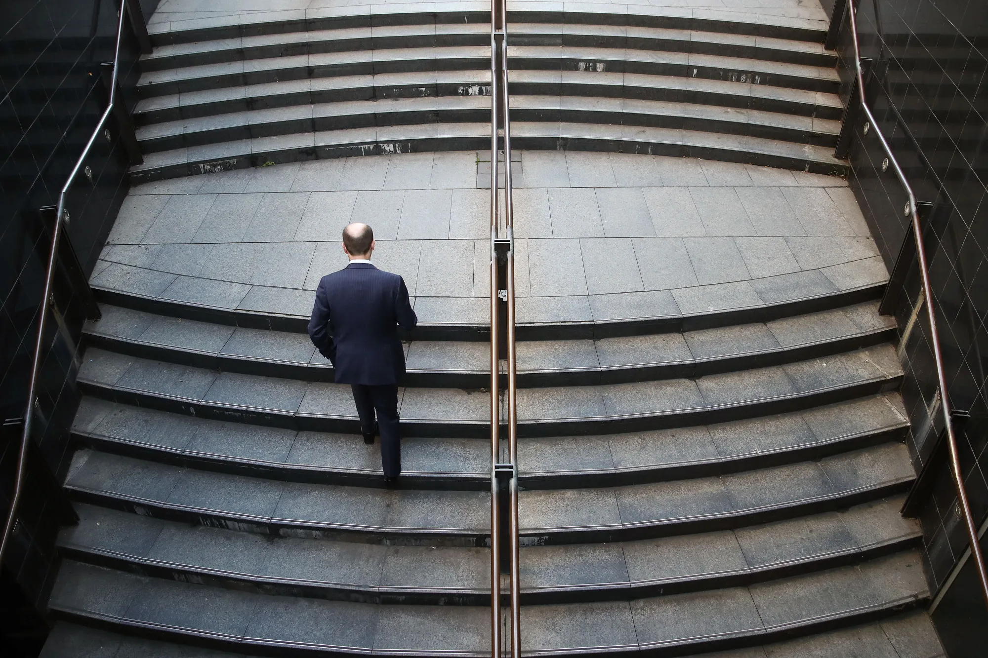 General Images of Commuters As Employment Figures Are Released