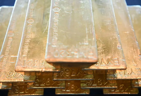 Gold is losing its shine.
