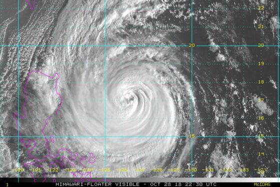 Typhoon Prompts Philippine Evacuation in Storm-Prone Provinces