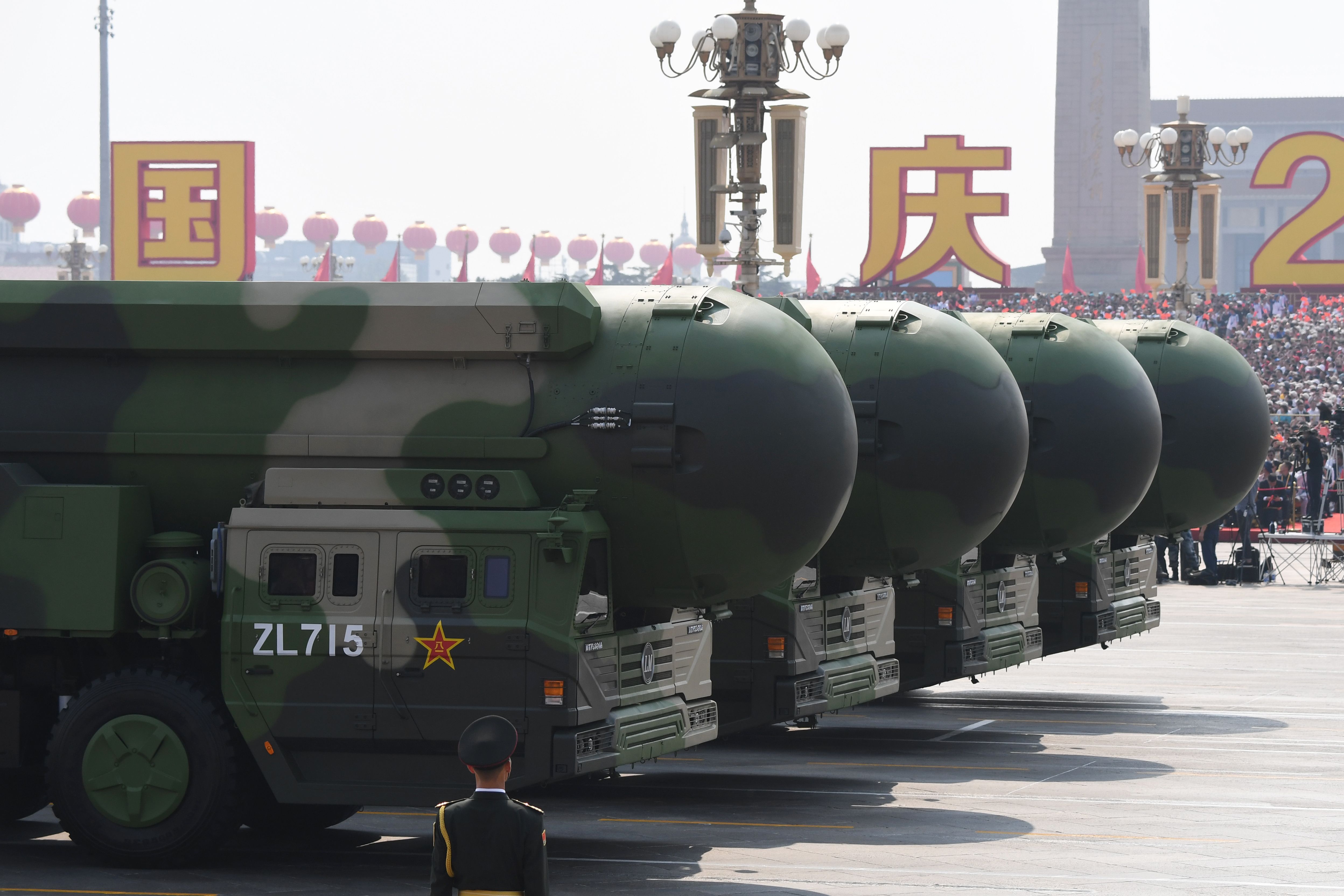 Like the Soviets, China is building up is nuclear arsenal.