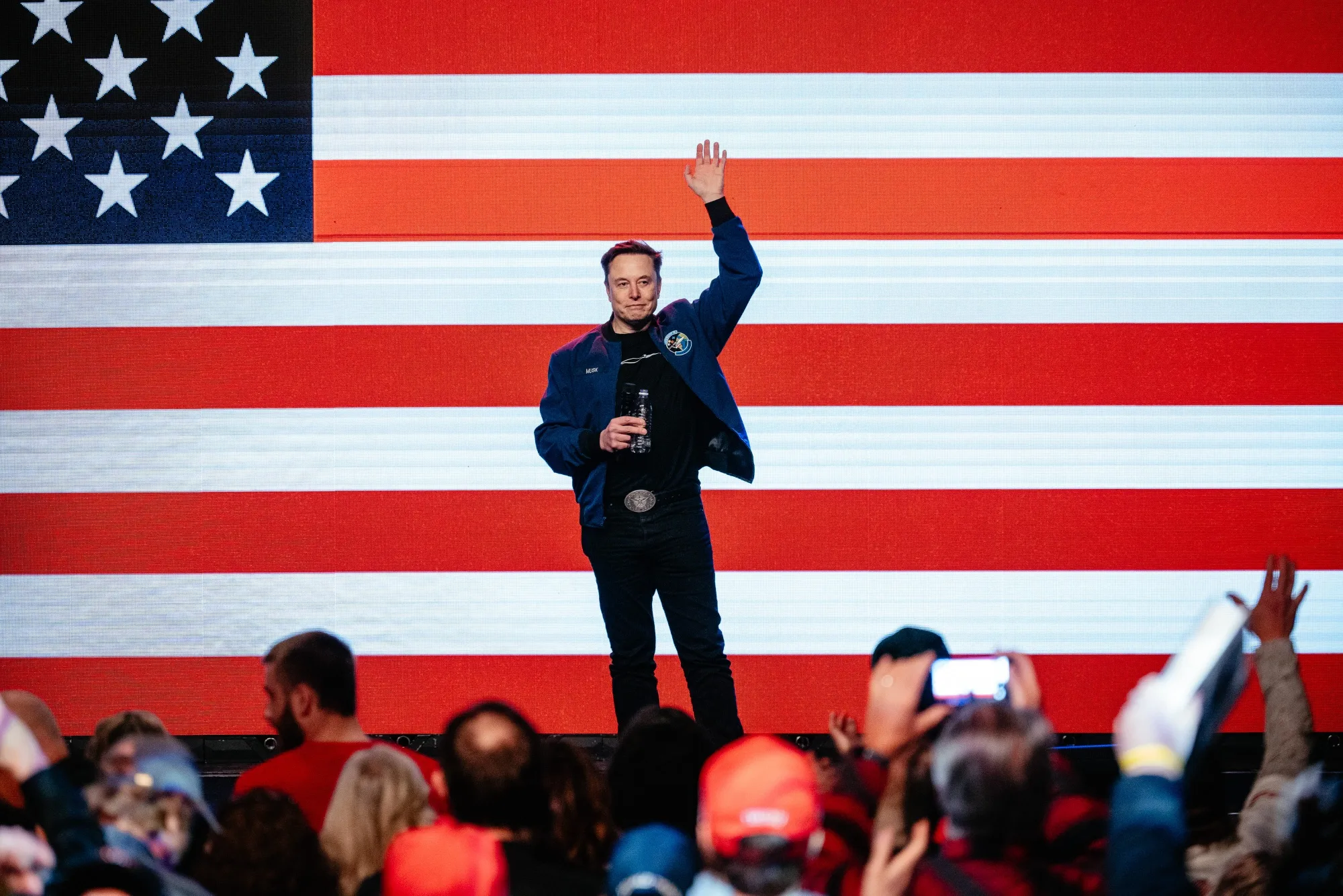 Elon Musk Speaks At America PAC Town Hall Ahead Of Wisconsin Supreme Court Election