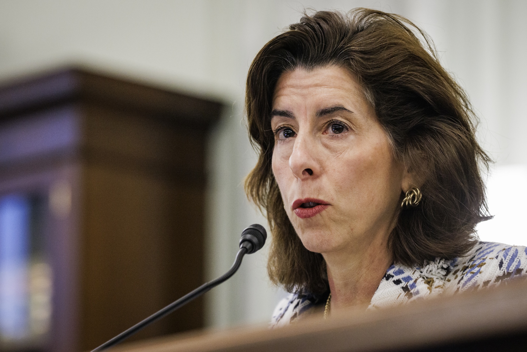 GOP Prods Raimondo on Export-Control Files, Citing China Concern ...