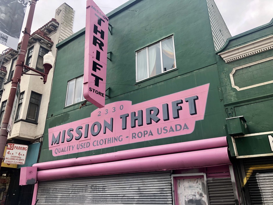 “Independent thrift stores are increasingly a dying breed in the Mission, once a thrifting oasis,” read a post on San Francisco's 'Mission Local' blog.