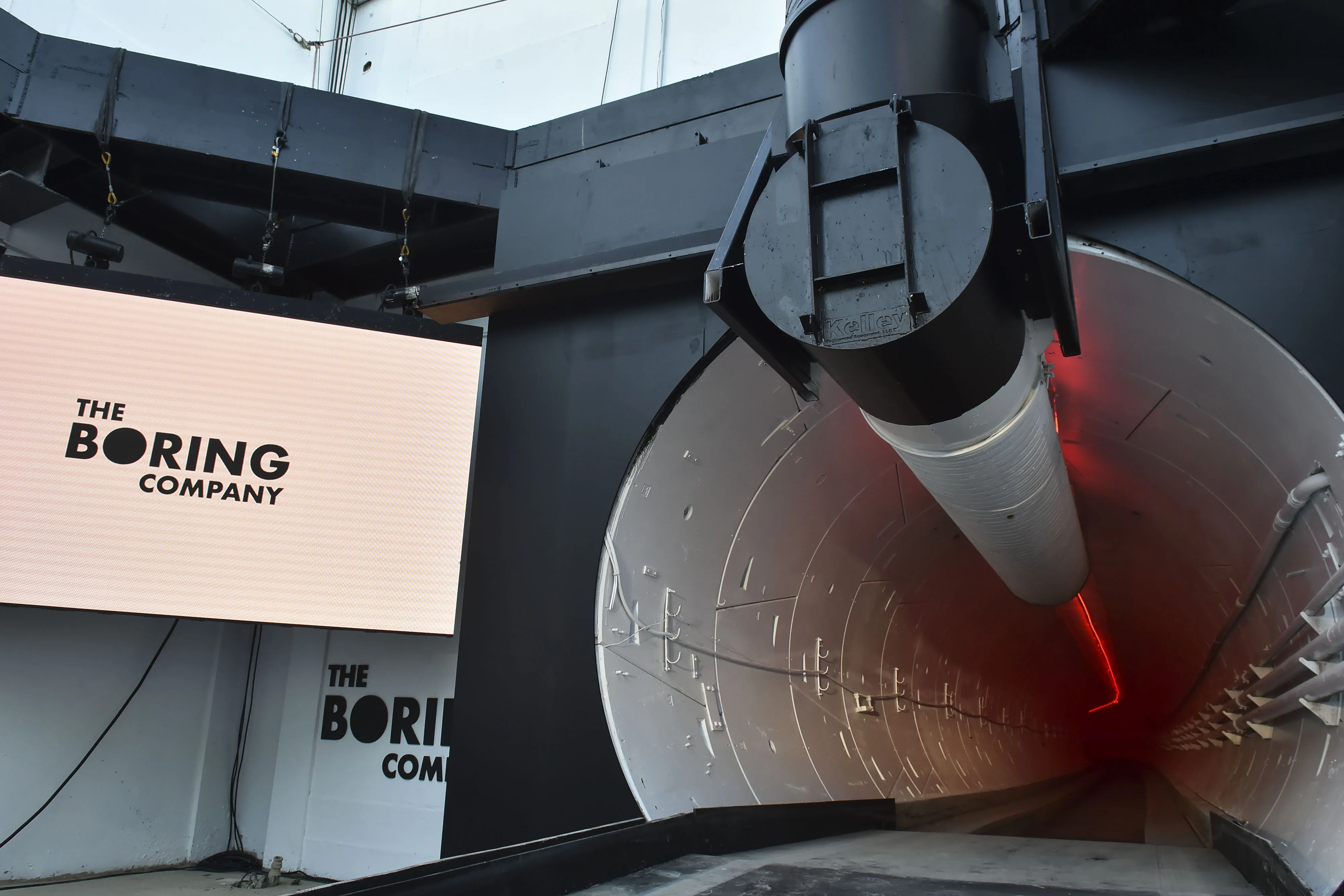 The Boring Company's&nbsp;test tunnel in Hawthorne, California.&nbsp;