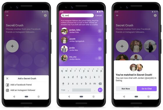 Facebook Boosts New Dating App With Instagram Integration