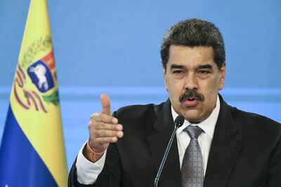 President Maduro Holds Press Conference After Venezuela Received First Vaccines Doses